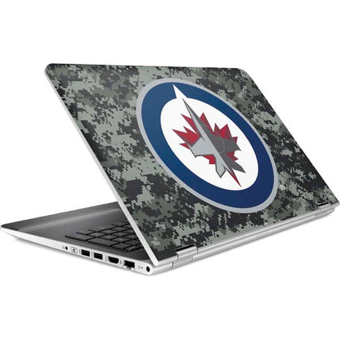 NHL Winnipeg Jets Camo HP Pavilion Skin